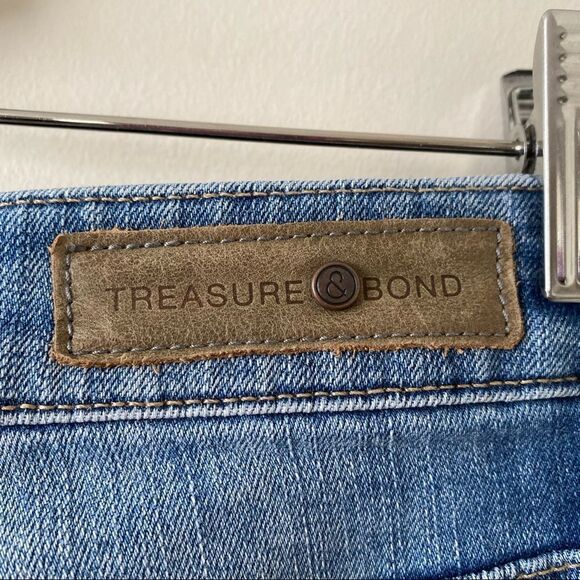 TREASURE & Bond Charity Skinny High Rise Ankle Jeans (Size:30) - Picture 12 of 14